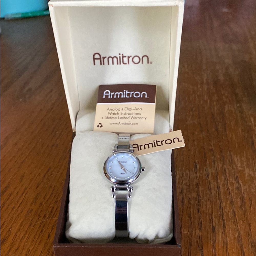Armitron Silver Analog Watch